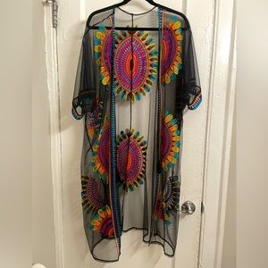 Southwestern Sheer Kimono